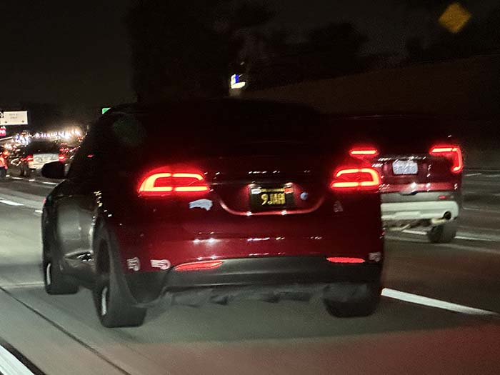9JAH vanity license plate