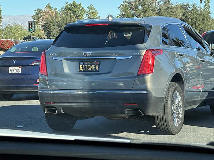 BSTGMPA vanity license plate
