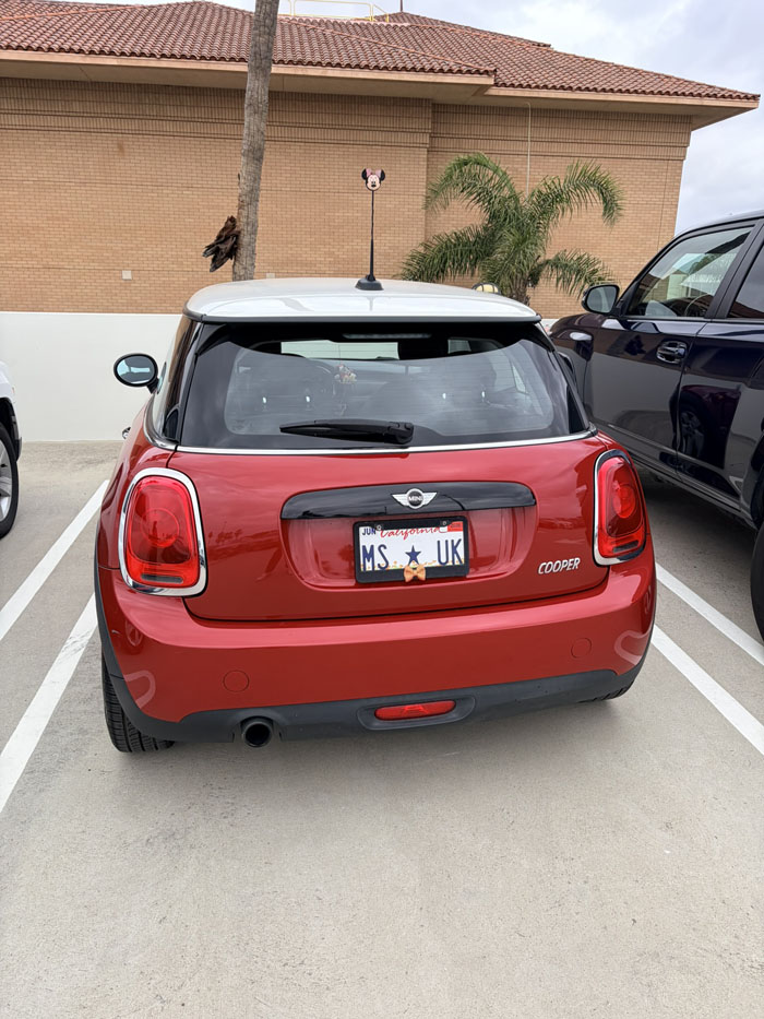 MSUK vanity license plate