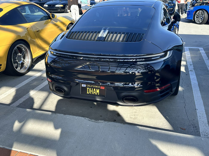 DHAM vanity license plate meaning DHAM