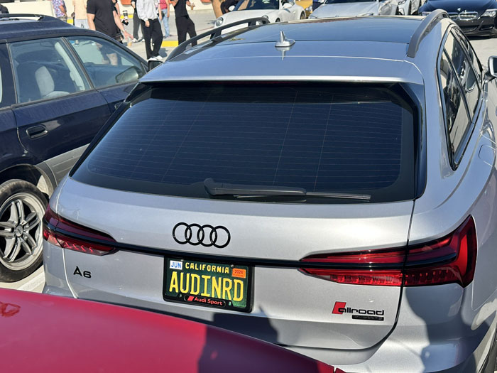 AUDINRD vanity license plate
