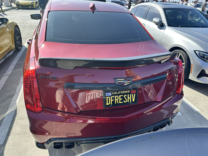 DFRESHV vanity license plate