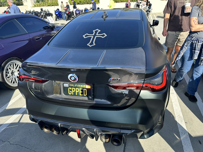 GPPED vanity license plate meaning GP'd