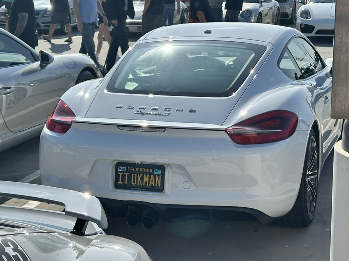 ITOKMAN vanity license plate