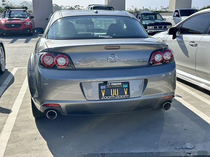 VUUV vanity license plate meaning VUUV