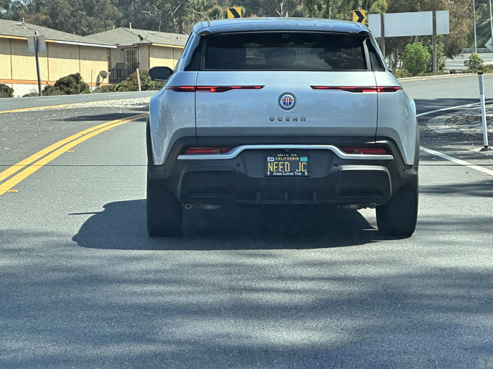 NEEDJC vanity license plate meaning Need Jesus Christ
